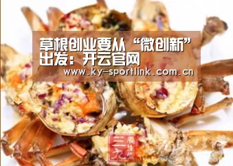 草根创业要从“微创新”出发：开云官网(图2)
